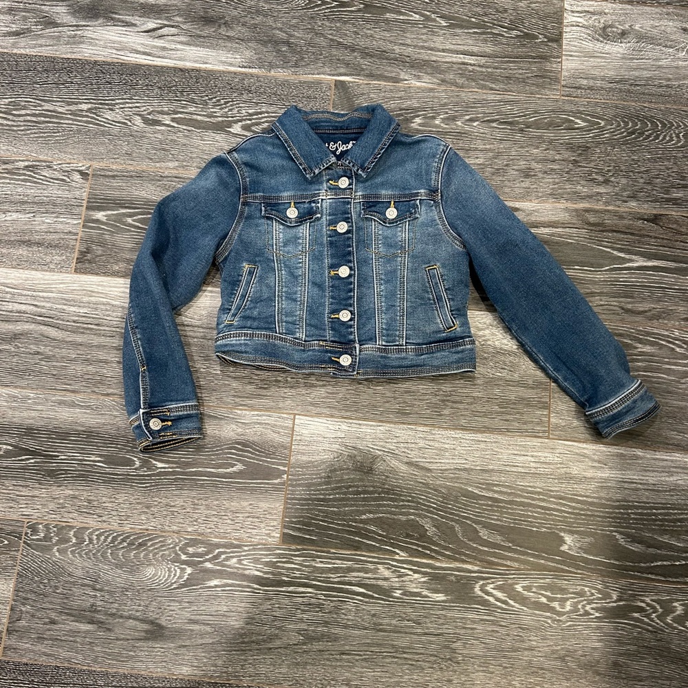 Cat & Jack Girls Jean Jacket small